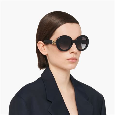 Gradient Smoky Gray Lenses Miu Glimpse 